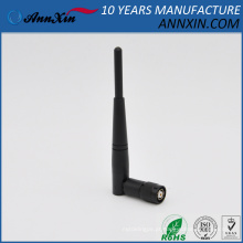 Antena de borracha do pato Omni WiFi de 2.4 gigahertz 3dBi com o conector do macho de RP-TNC